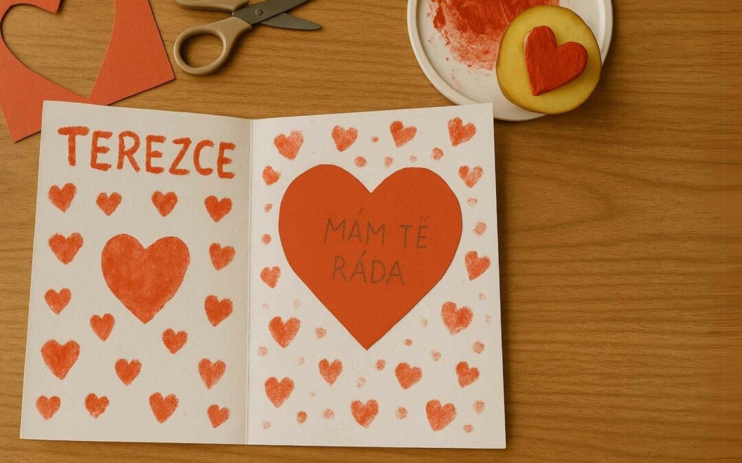 Valentýnské aktivity, u kterých se děti rozhodně nudit nebudou